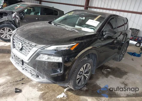 2021 Nissan Rogue Sv Intelligent Awd from USA, damaged, VIN JN8AT3BB0MW216062